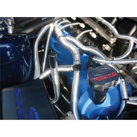 Bentley Harris ConvoShield® Chrome Finish Aluminized Tubing - 5/8" Inside Diameter - 39" long COSHLD058